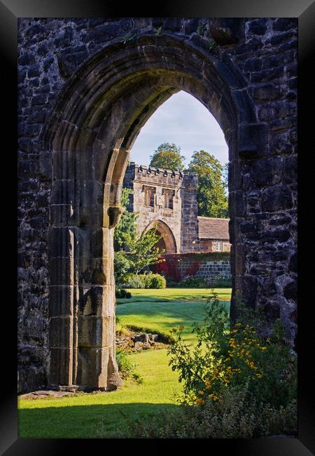 Whalley Abbey Framed Print by David McCulloch