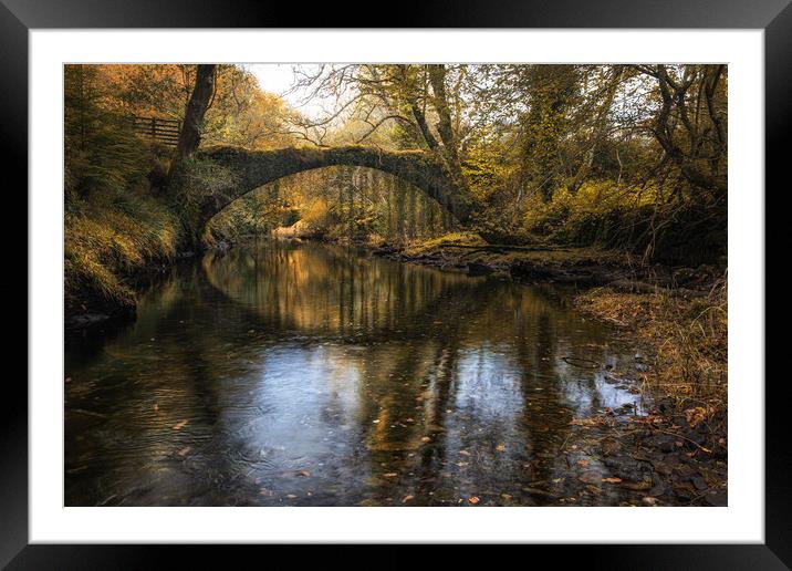 Packhorse bridge - Maentwrog Framed Mounted Print by Rory Trappe