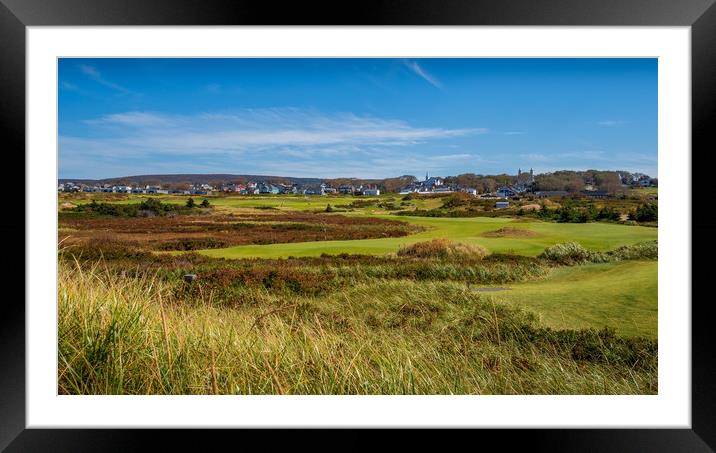 Inverness Golf Club, Cape Breton, Canada Framed Mounted Print by Mark Llewellyn