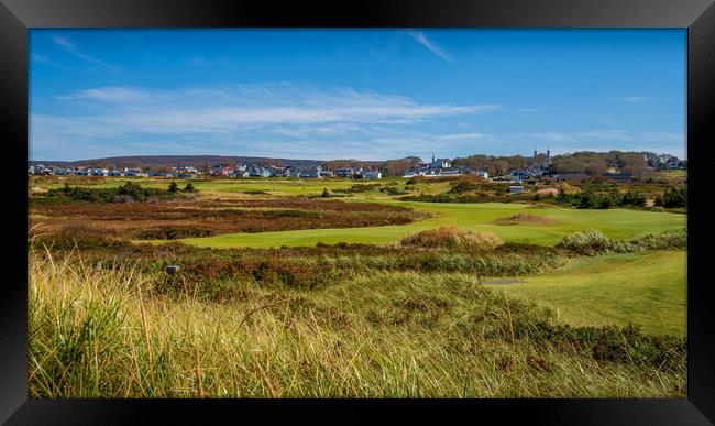 Inverness Golf Club, Cape Breton, Canada Framed Print by Mark Llewellyn