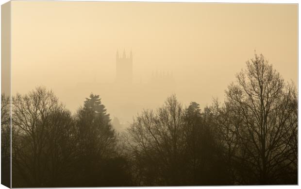 Canterbury Fog Canvas Print by Stewart Mckeown