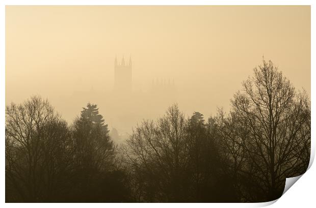 Canterbury Fog Print by Stewart Mckeown