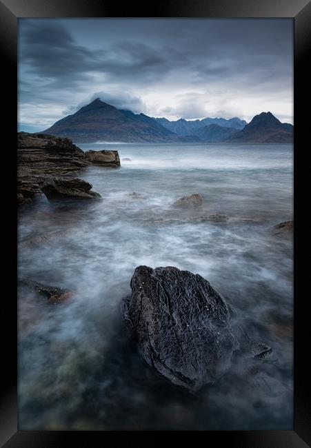Elgol and the Black Cuillin Framed Print by Paul Andrews