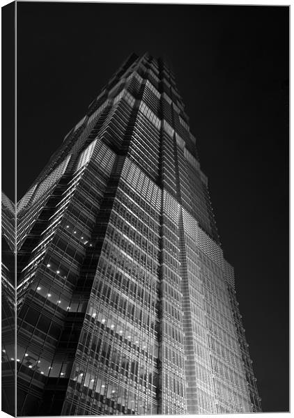 Jin Mao Tower Canvas Print by Thomas Stroehle