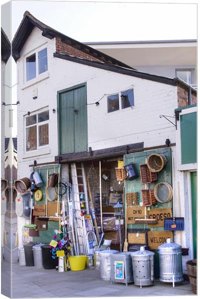 Ironmongers shop Canvas Print by David French