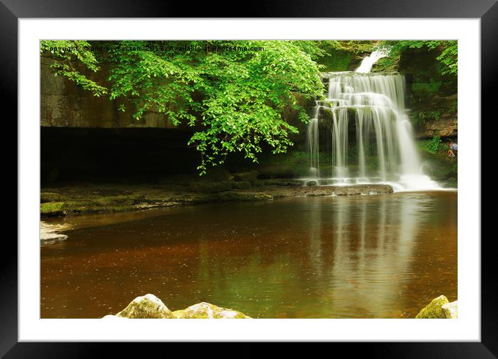 DOWN IN LINES Framed Mounted Print by andrew saxton