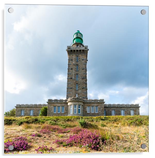 Cap Frehel Lighthouse Acrylic by DiFigiano Photography