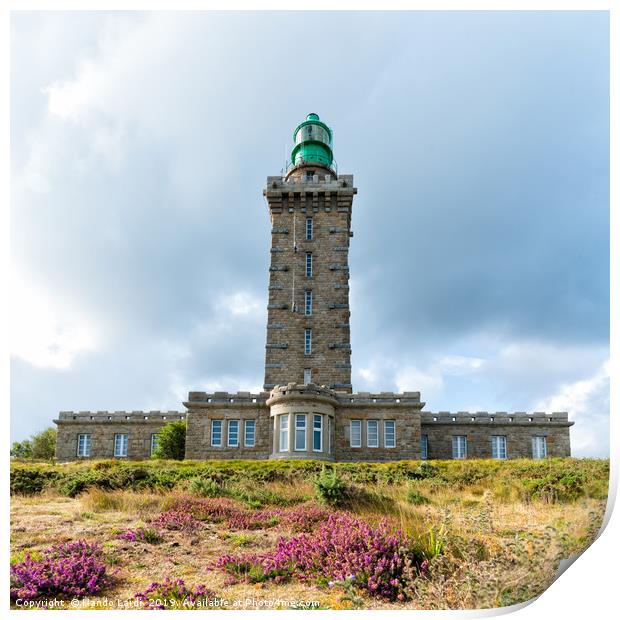 Cap Frehel Lighthouse Print by DiFigiano Photography