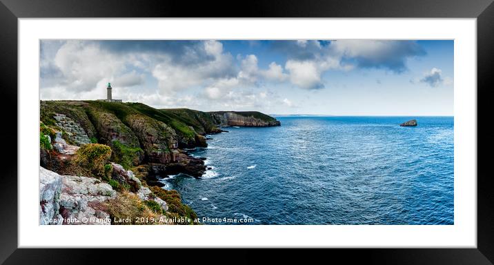 Cape Frehel Framed Mounted Print by DiFigiano Photography