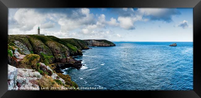 Cape Frehel Framed Print by DiFigiano Photography