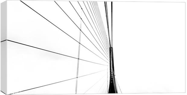 Normandy Bridge 2 Canvas Print by DiFigiano Photography