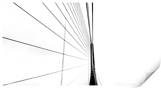 Normandy Bridge 2 Print by DiFigiano Photography