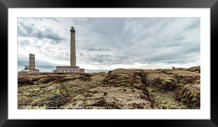 Gatteville Lighthouse 3 Framed Mounted Print by DiFigiano Photography