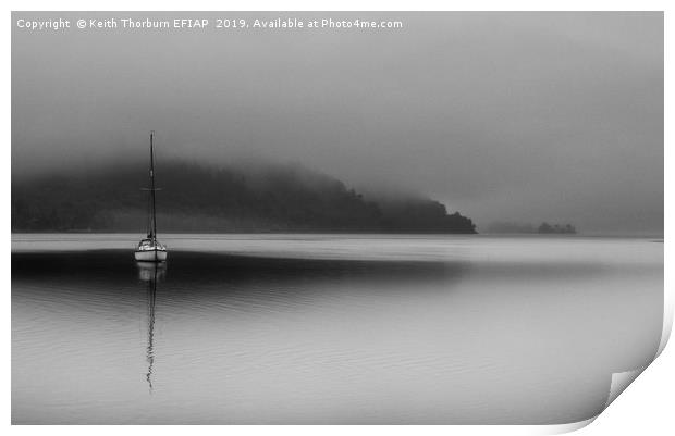 Loch Leven Early Morning Print by Keith Thorburn EFIAP/b