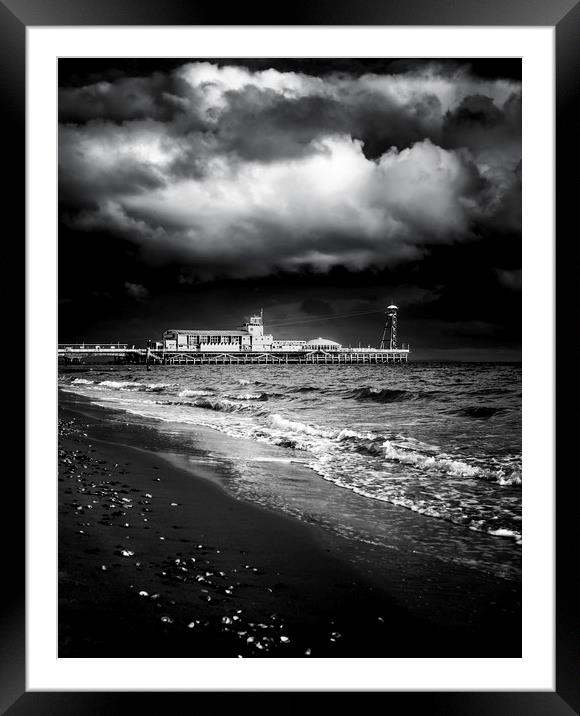Bournemouth Pier, Dorset, UK. Framed Mounted Print by Maggie McCall
