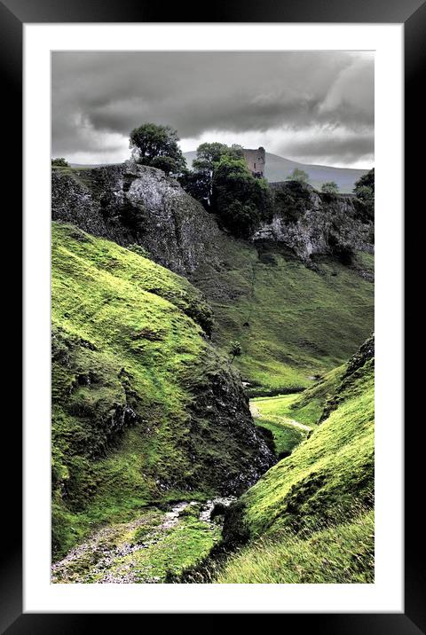 Cavedale  Framed Mounted Print by Darren Burroughs