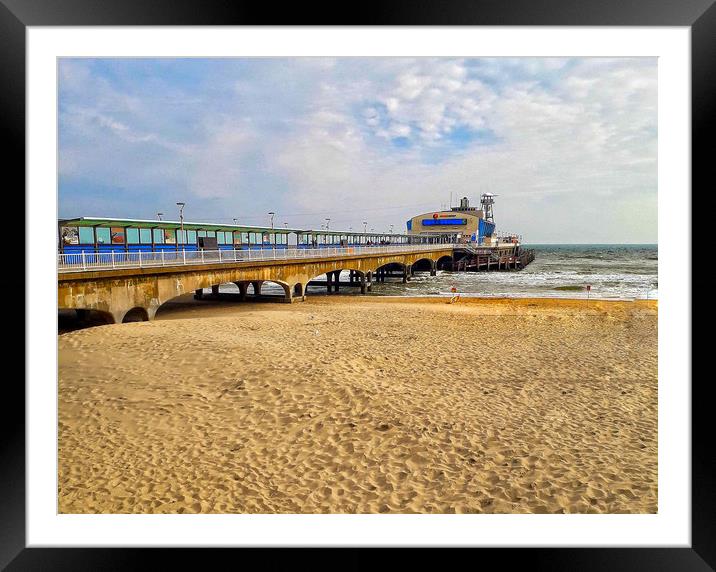 Bournemouth Pier  Framed Mounted Print by Hayley Jewell
