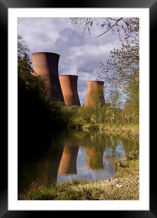 Power Station Ironbridge Framed Mounted Print by David French