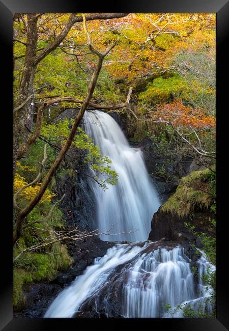 Buchan Falls Glentrool Scotland Framed Print by Derek Beattie