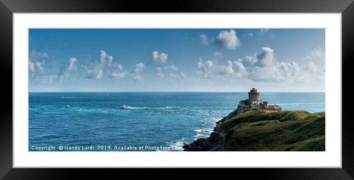 Fort La Latte 2 Framed Mounted Print by DiFigiano Photography