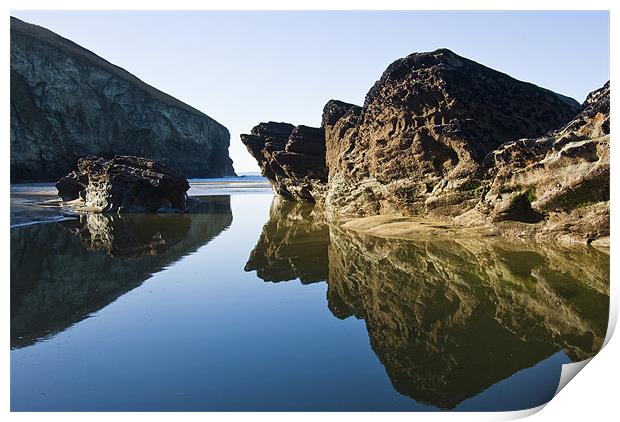 Rock Pool Print by David Wilkins