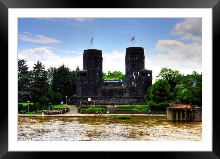 Remagen Peace Museum Framed Mounted Print by Tom Gomez