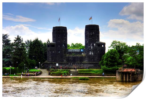 Remagen Peace Museum Print by Tom Gomez