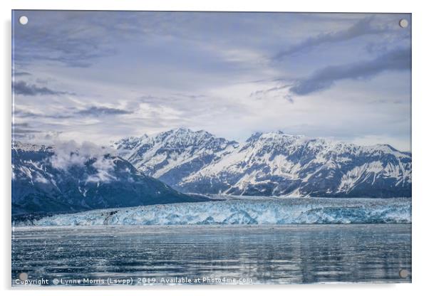 Hubbard Glacier Acrylic by Lynne Morris (Lswpp)
