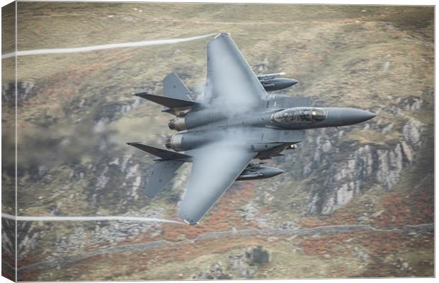 F15 Strike Eagle Canvas Print by Rory Trappe