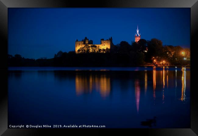 Linlithgow Palace Framed Print by Douglas Milne