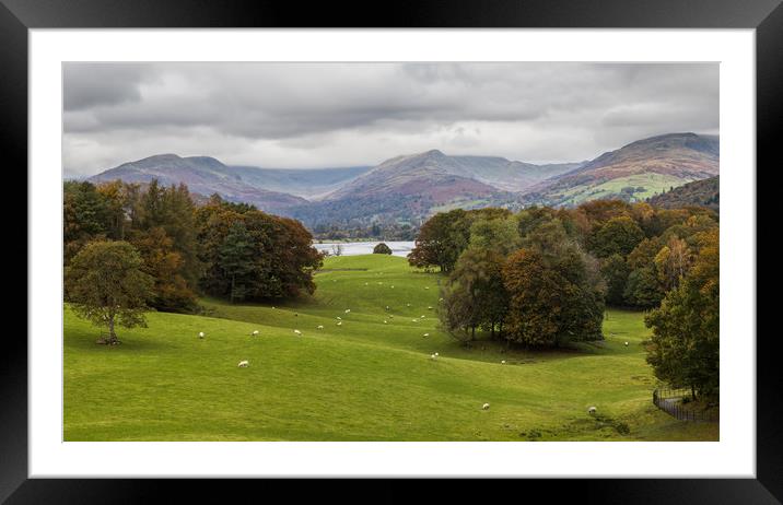 Valley of Low Wray  Framed Mounted Print by Jason Wells