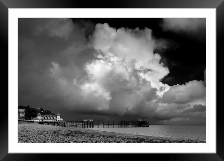 Penarth Pier Framed Mounted Print by Andrew Richards