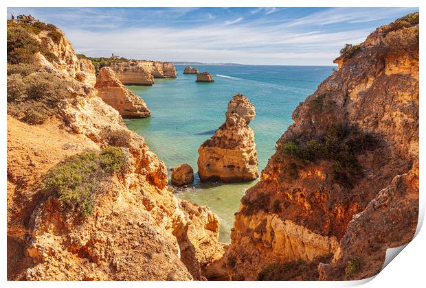 Majestic Marinha Beach Print by Kevin Snelling