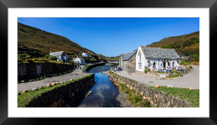 Boscastle Cornwall Framed Mounted Print by Maggie McCall