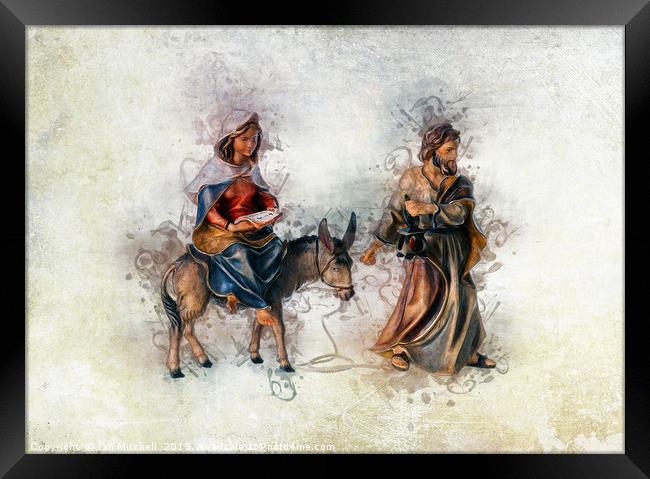 Bethlehem Voyage Framed Print by Ian Mitchell