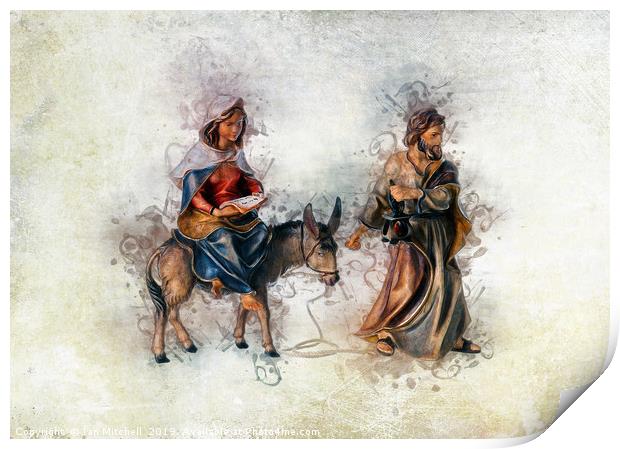 Bethlehem Voyage Print by Ian Mitchell