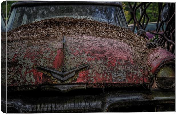 Haunted Plymouth 8 Canvas Print by Darryl Brooks