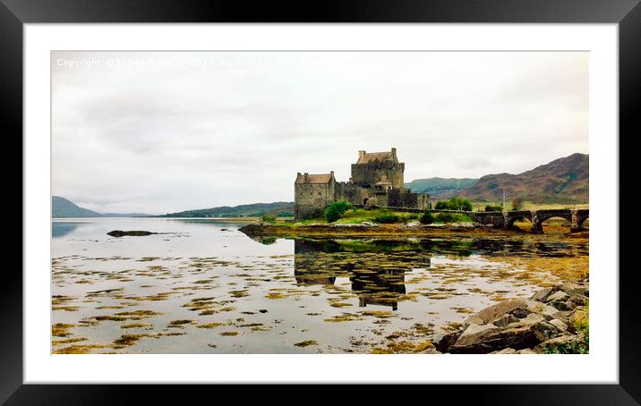 Eilean Donan Castle, Scotland Framed Mounted Print by EMMA DANCE PHOTOGRAPHY