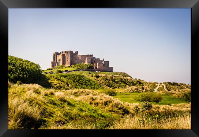 Bamburgh Castle another view Framed Print by Naylor's Photography