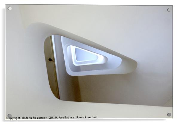 Stairs Acrylic by John Robertson