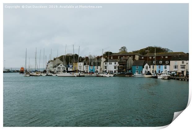 Wonderous Weymouth Print by Dan Davidson