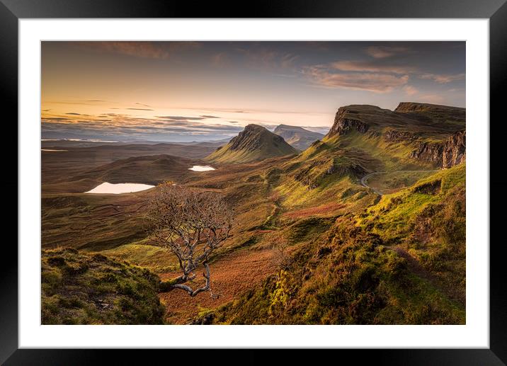 Dawn On The Quiraing Framed Mounted Print by Paul Andrews