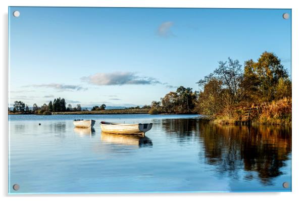 Loch Rusky Acrylic by Alan Sinclair