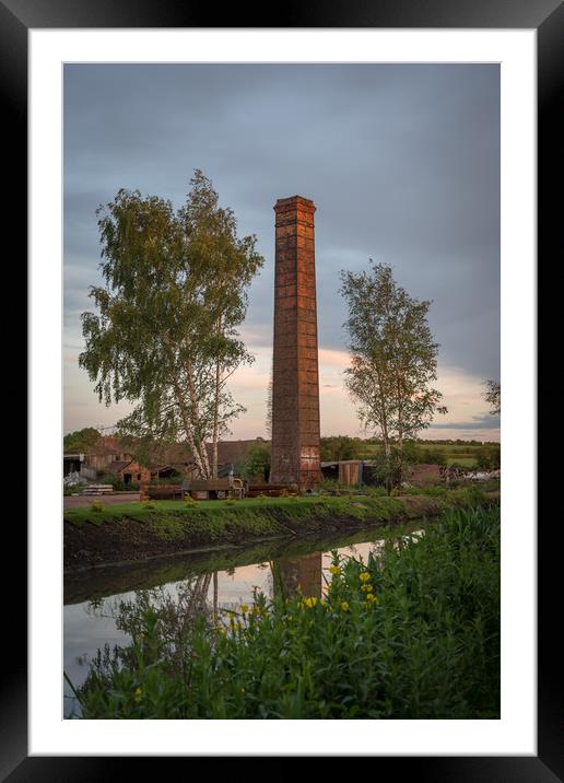 The old brick works Framed Mounted Print by Jason Thompson