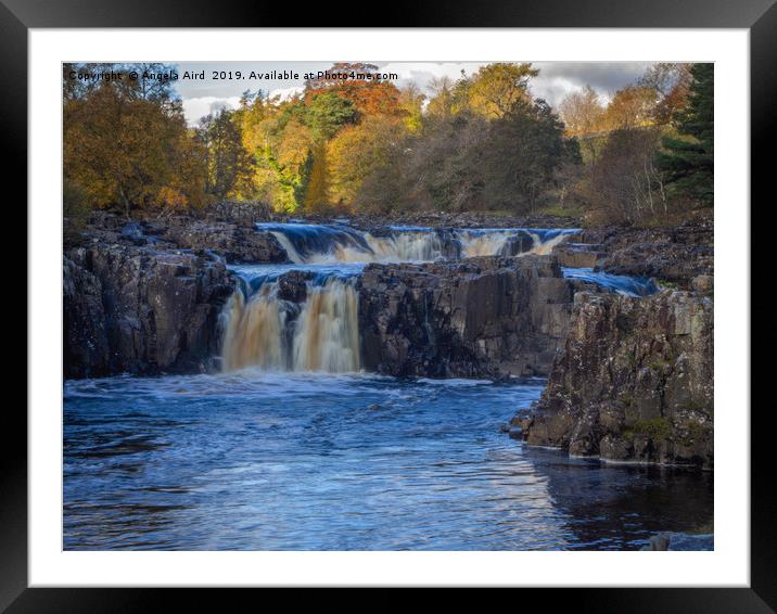 Low Force. Framed Mounted Print by Angela Aird