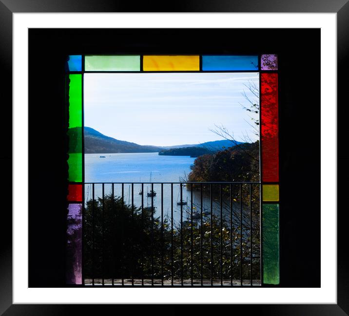 Room with a View. Framed Mounted Print by Angela Aird