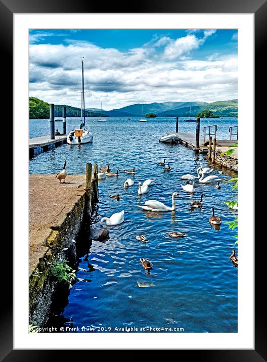 UK Lake District - Windermere Framed Mounted Print by Frank Irwin