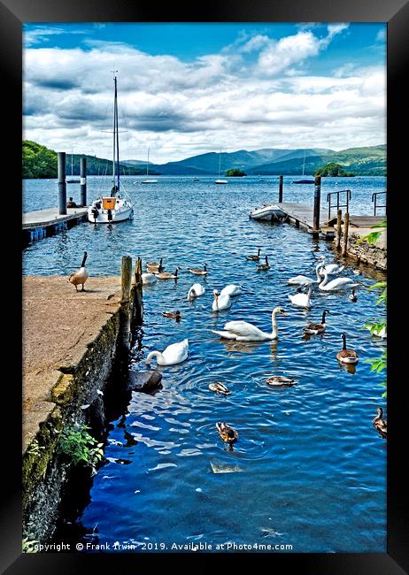 UK Lake District - Windermere Framed Print by Frank Irwin