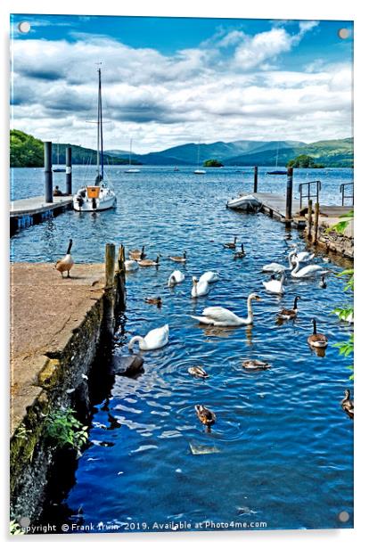 UK Lake District - Windermere Acrylic by Frank Irwin