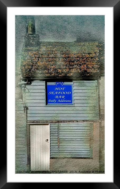 HOT SEAFOOD BAR Framed Mounted Print by Tony Sharp LRPS CPAGB